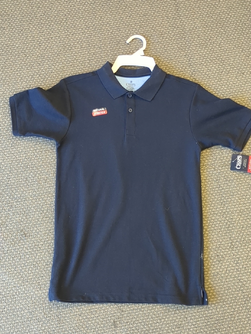 Cherokee Navy Polo Shirt with Small Patch